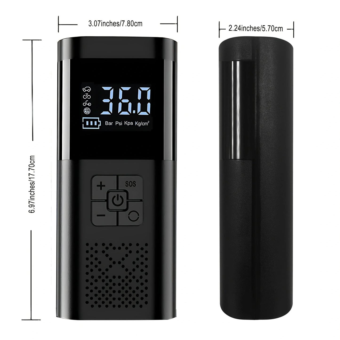 Portable Air Compressor 3X Faster